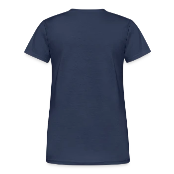 Women's Gildan Heavy T-Shirt - navy - Back