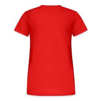 Women's Gildan Heavy T-Shirt - red - Back