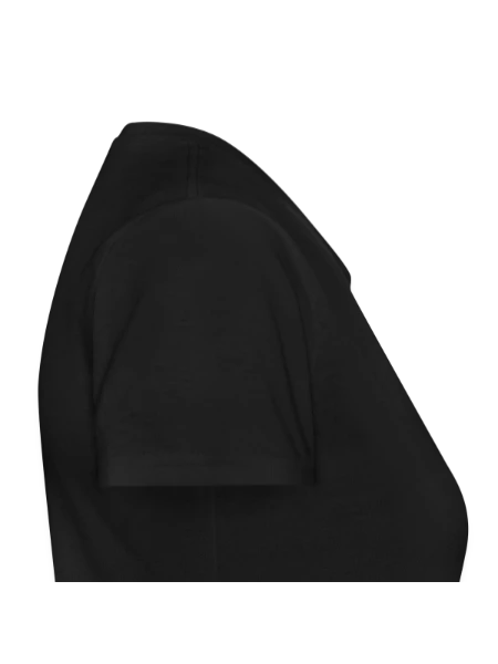 Frauen Gildan Heavy T-Shirt - Schwarz - Rechts