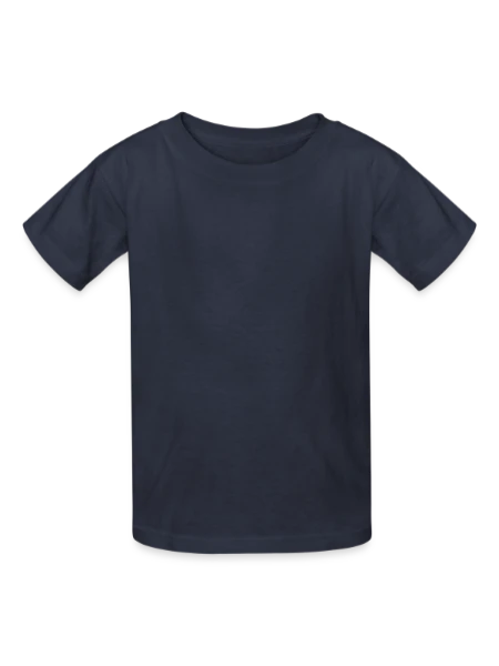 T-shirts Russell Enfant - bleu marine - Devant