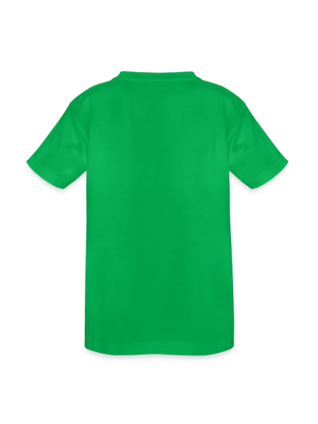 T-shirt coton épais ado - vert - Dos