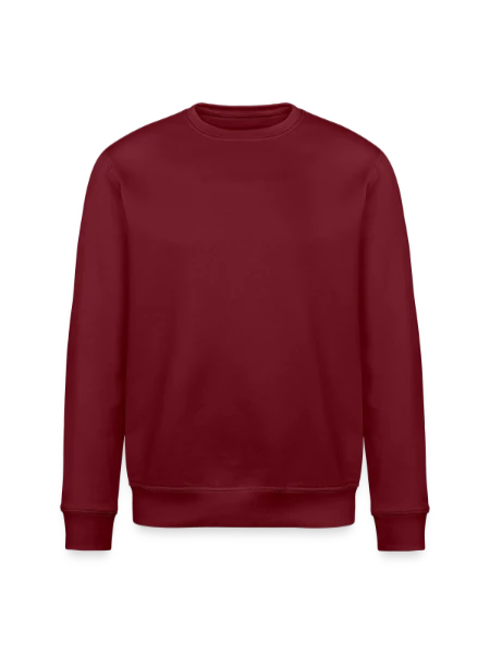 Stanley/Stella ROLLER Unisex Organic Sweatshirt - burgundy - Front