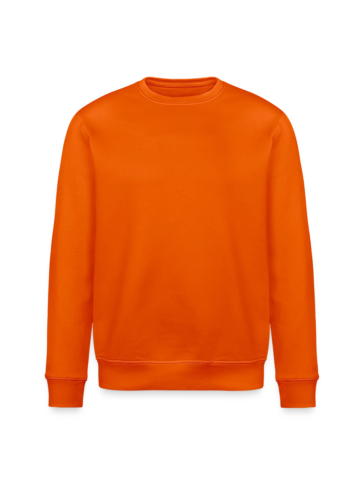 Stanley/Stella ROLLER Unisex Organic Sweatshirt - bright orange - Front