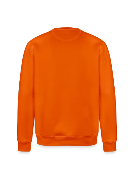 Stanley/Stella ROLLER Unisex Organic Sweatshirt - bright orange - Back