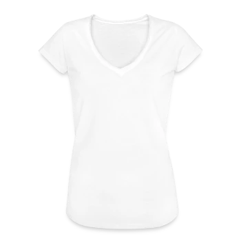 Women's Vintage T-Shirt - white - Front - Danielle (179cm)