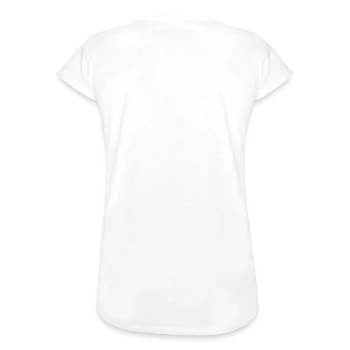 Women's Vintage T-Shirt - white - Back - Danielle (179cm)
