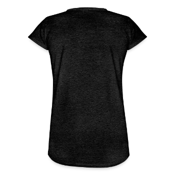 Women's Vintage T-Shirt - charcoal grey - Back - Danielle (179cm)