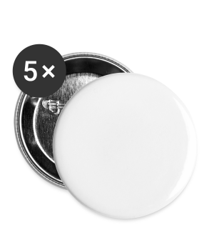 Buttons/Badges mellemstor, 32 mm (5-pack)