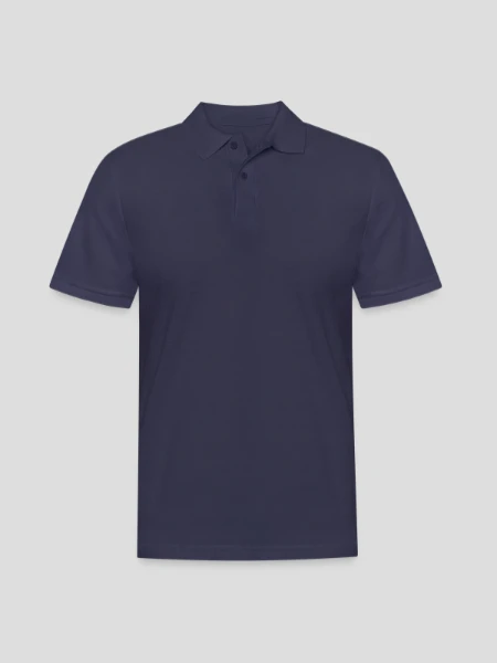 Männer Poloshirt - Navy - Vorne