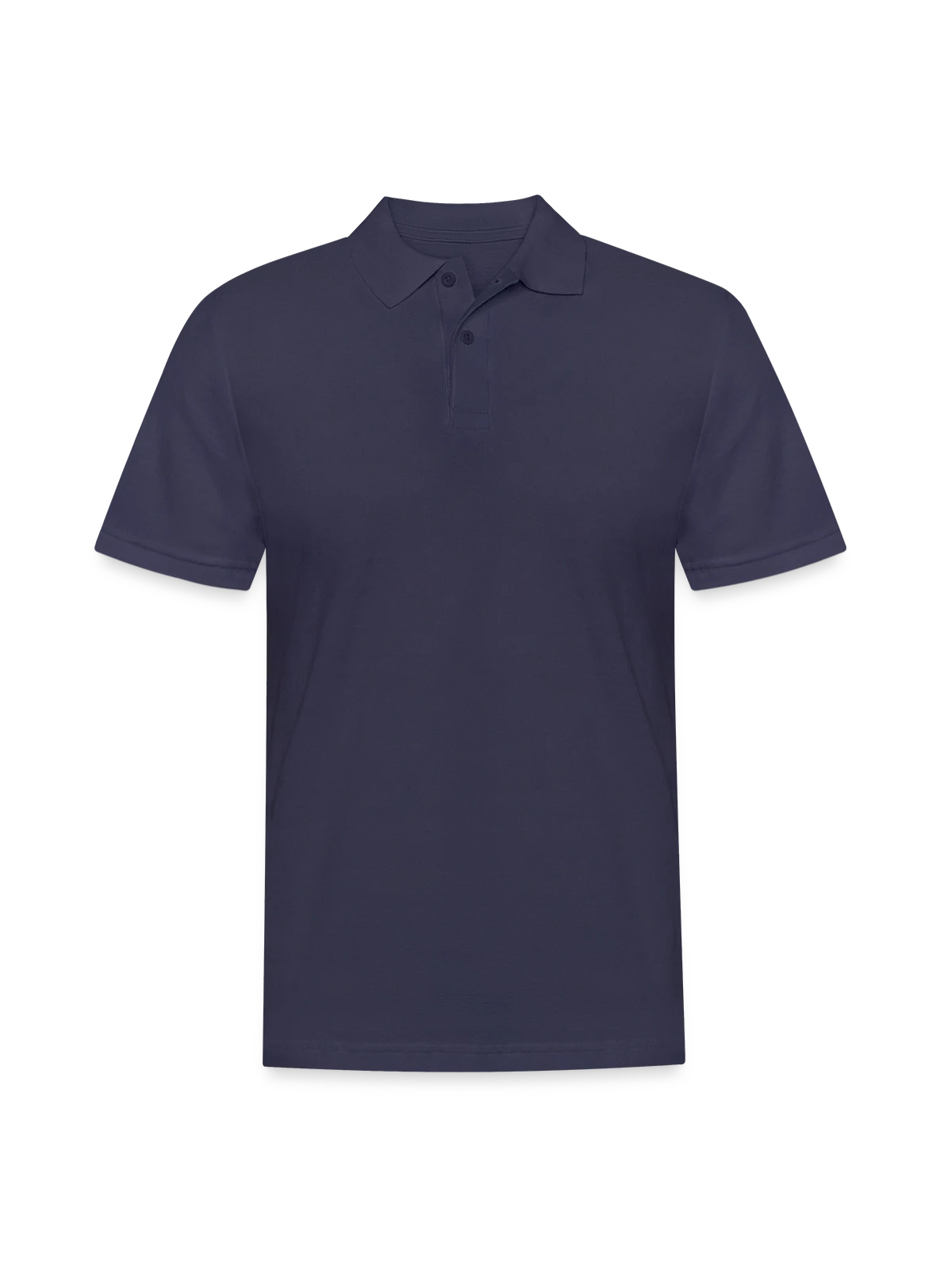 Men's Polo Shirt - navy - Front