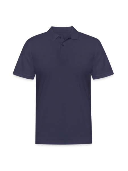 Männer Poloshirt - Navy - Vorne