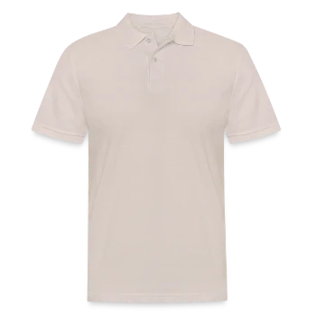Männer Poloshirt - Beige - Vorne - Nico (186cm)