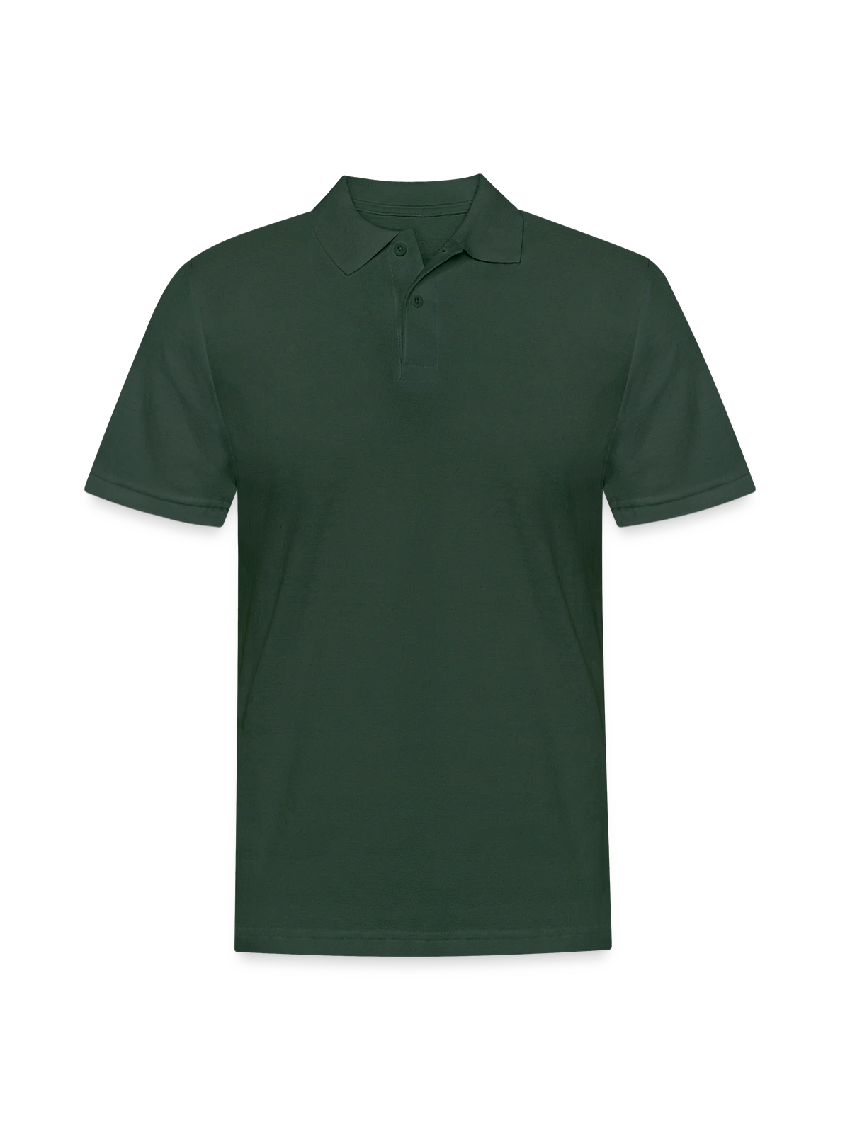 Men's Polo Shirt - forest green - Front