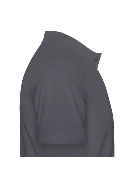 Men's Polo Shirt - charcoal grey - Right