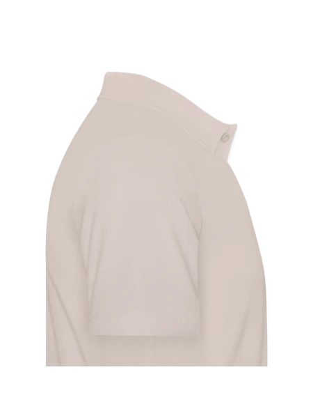 Männer Poloshirt - Beige - Rechts