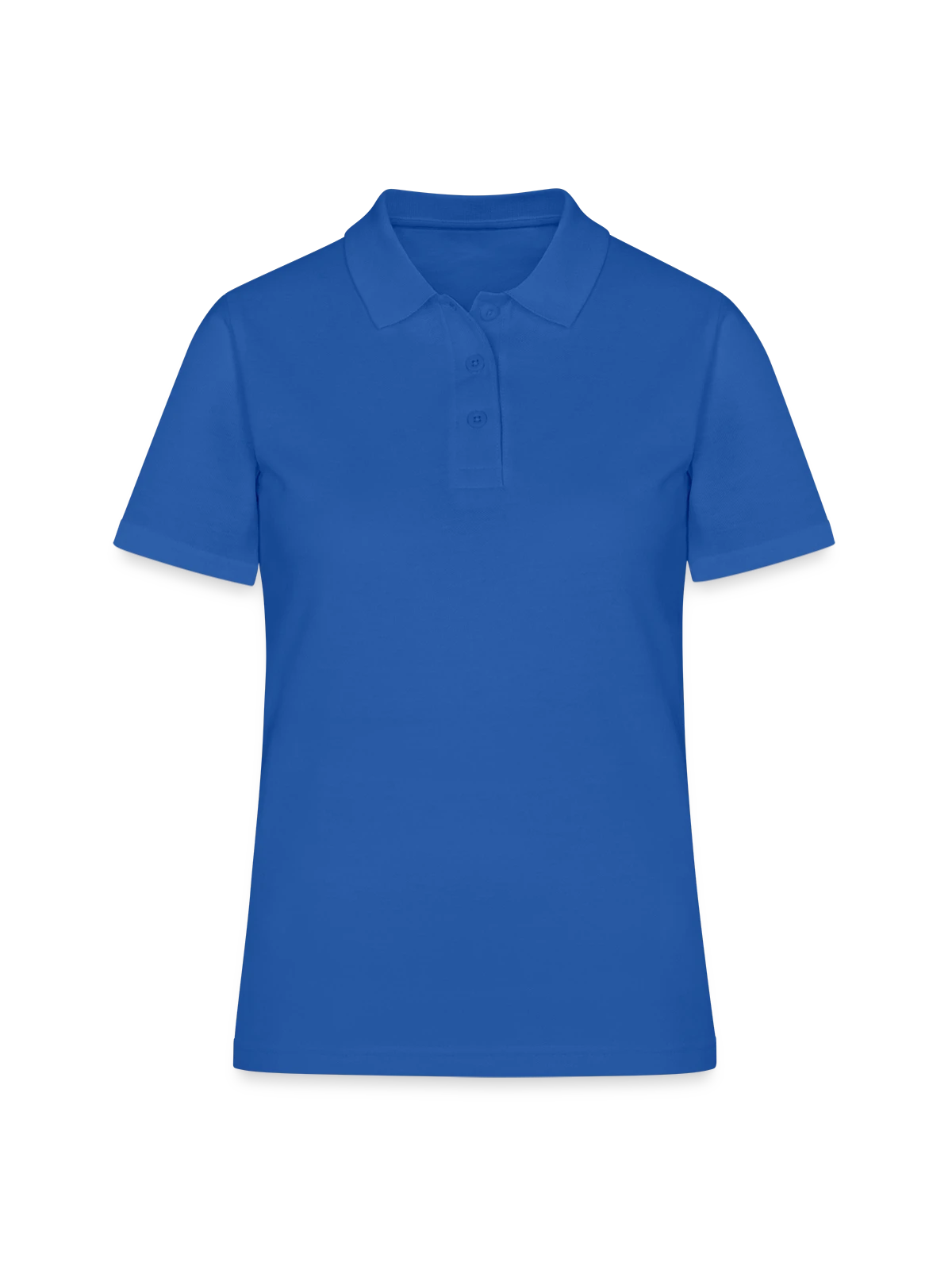 Women's Polo Shirt - royal blue - Front