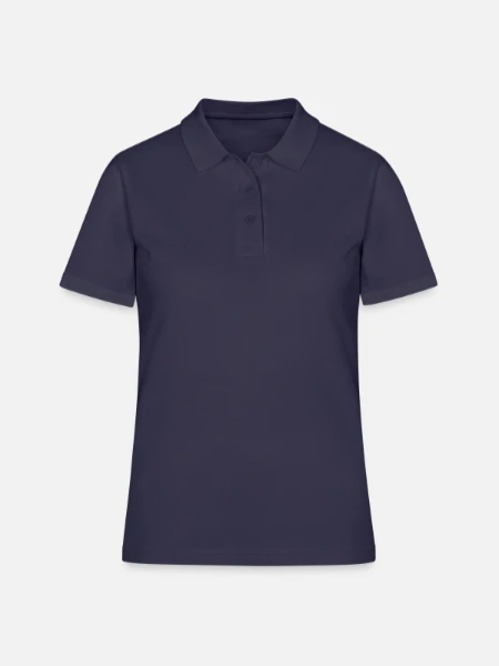 Polo Femme - bleu marine - Devant