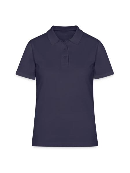 Polo Femme - bleu marine - Devant