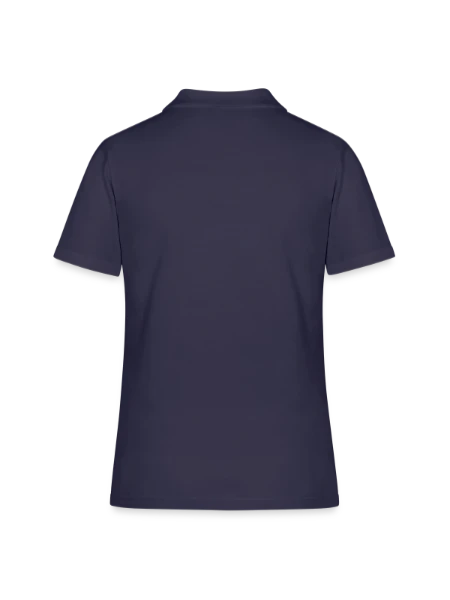 Polo Femme - bleu marine - Dos