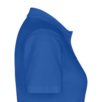 Women's Polo Shirt - royal blue - Right