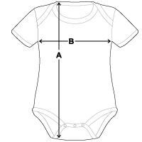 Baby Bio-Kurzarm-Kontrastbody