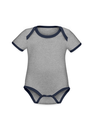 Large preview image 1 for Organic Baby Contrasting Bodysuit | Spreadshirt 1268