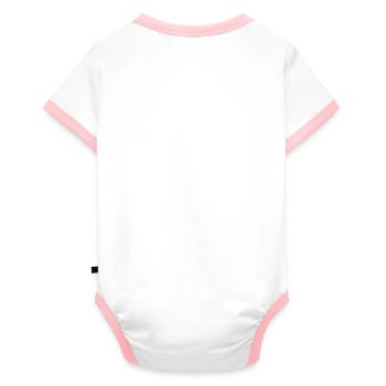Baby Bio-Kurzarm-Kontrastbody