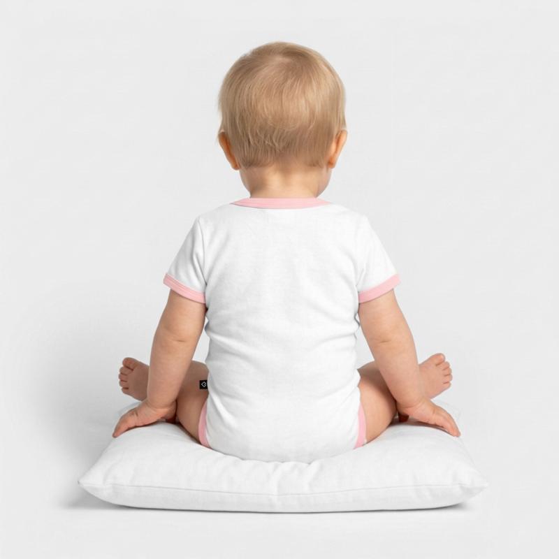Organic Baby Contrasting Bodysuit