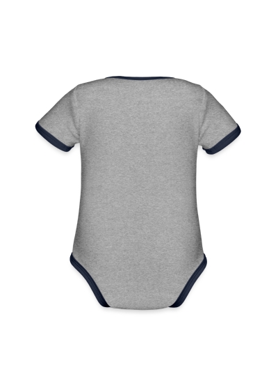 Large preview image 2 for Organic Baby Contrasting Bodysuit | Spreadshirt 1268