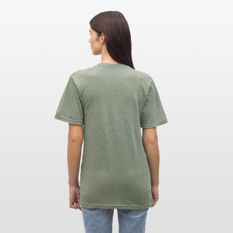 Maglietta unisex, mix cotone e poliestere