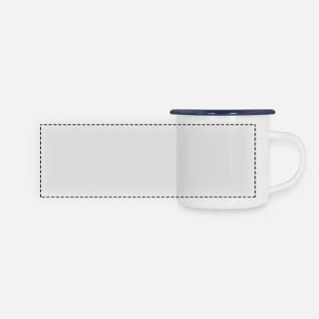 Panorama Emaille-Tasse