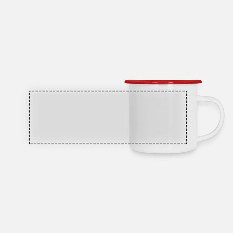 Mug panoramique émaillé