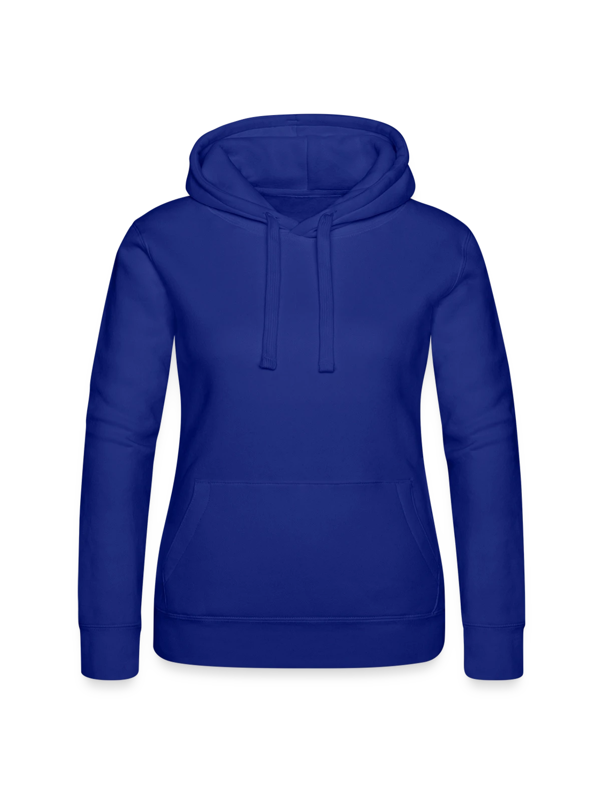 Women’s Hooded Sweater by Russell - royal blue - Front