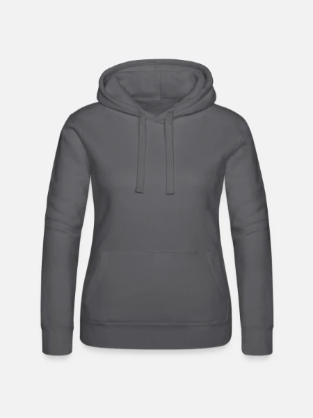 Sweat à capuche Russell Femme - gris - Devant