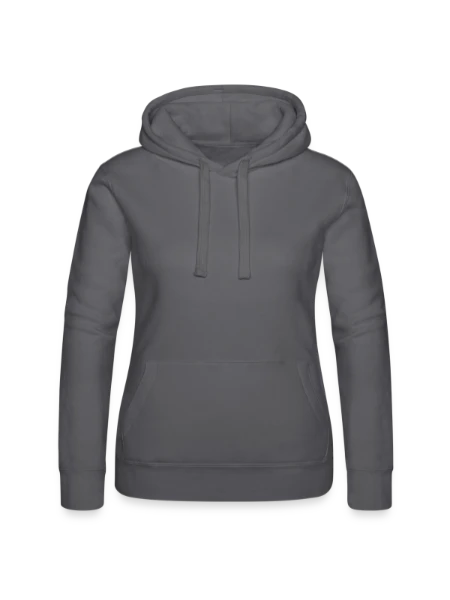 Frauen Kapuzen Sweater von Russell - Grau - Vorne