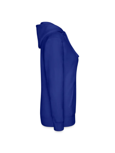Women’s Hooded Sweater by Russell - royal blue - Right