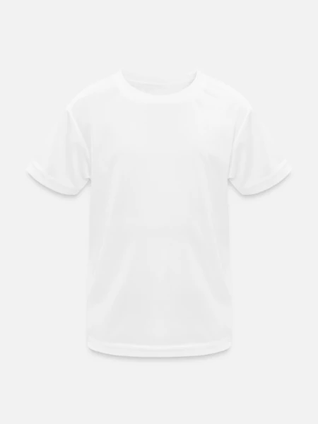 Kids Functional T-Shirt - white - Front
