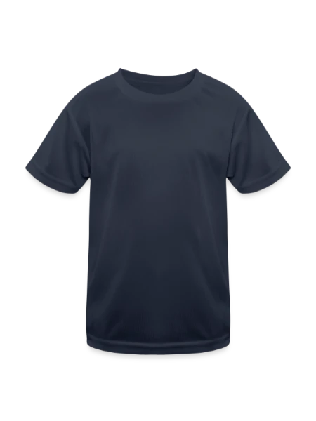 Kids Functional T-Shirt - navy - Front