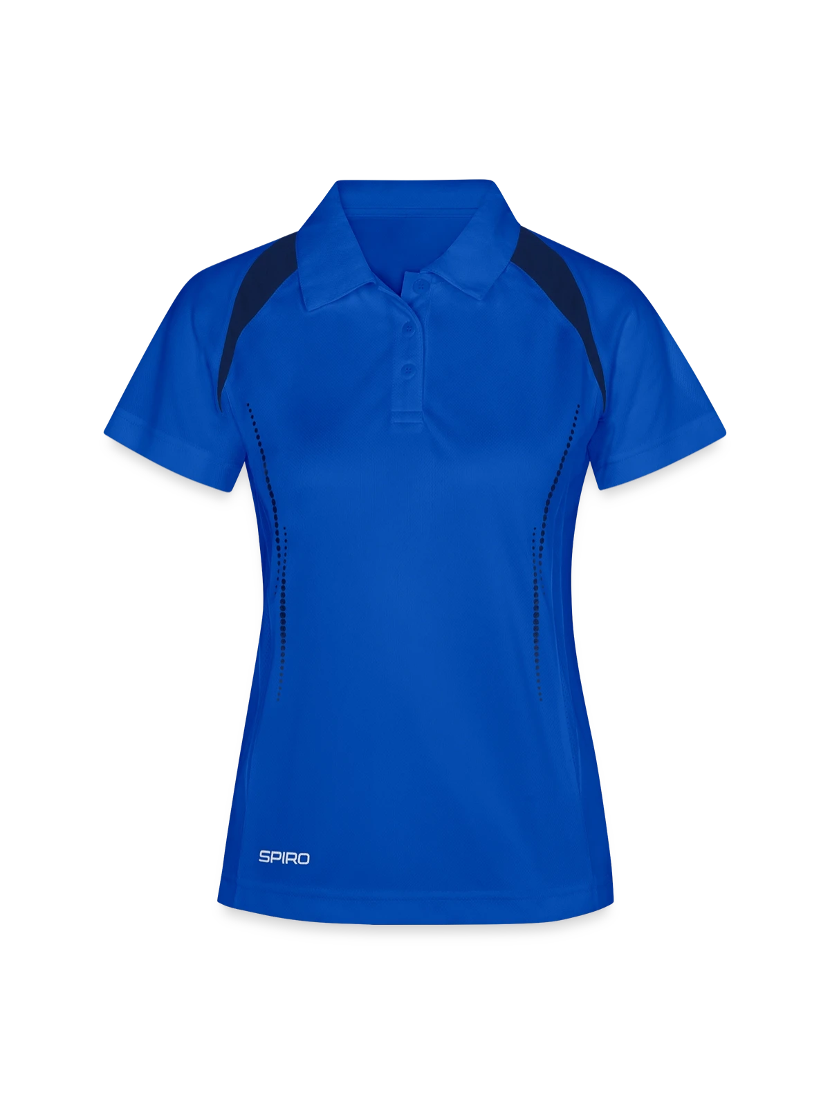 Women's Polo breathable - royal/navy - Front