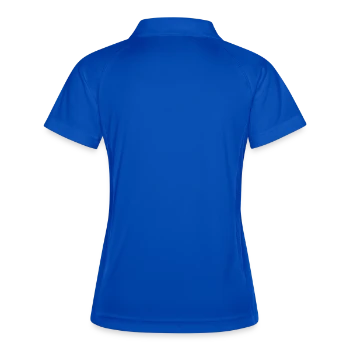 Women's Polo breathable - royal/navy - Back