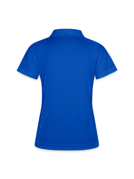 Women's Polo breathable - royal/navy - Back