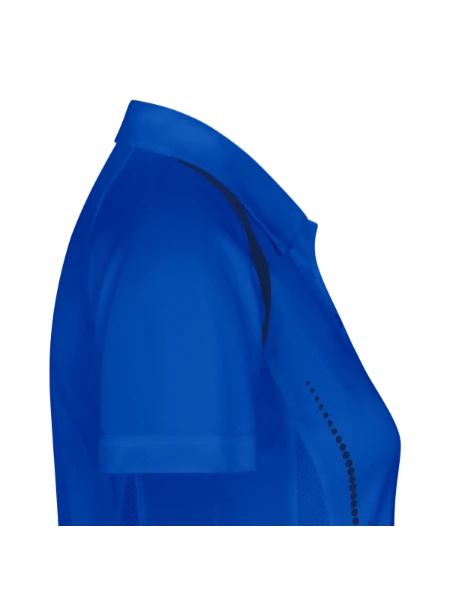 Women's Polo breathable - royal/navy - Right