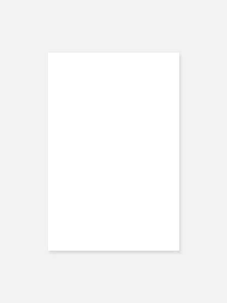 Poster 60 x 90 cm - blanc - Devant
