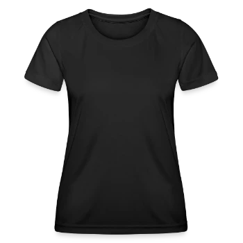 Women's Functional T-Shirt - black - Front - AI Model Female 172 light (172cm)