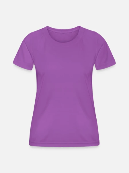 Women's Functional T-Shirt - purple - Front