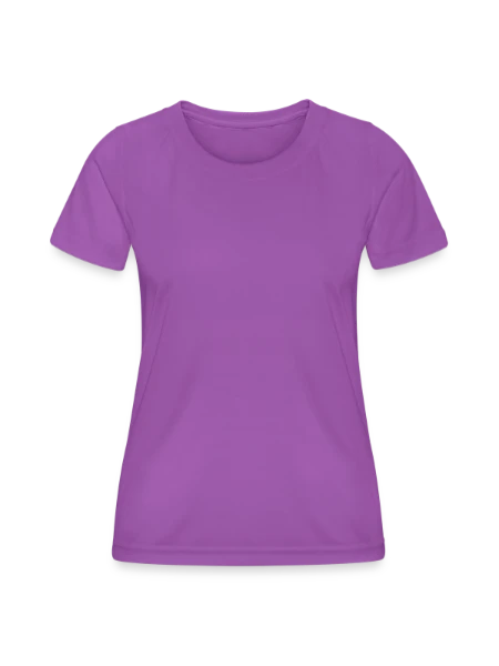 Women's Functional T-Shirt - purple - Front