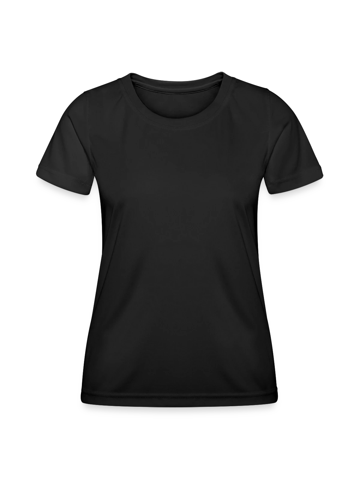 Women's Functional T-Shirt - black - Front