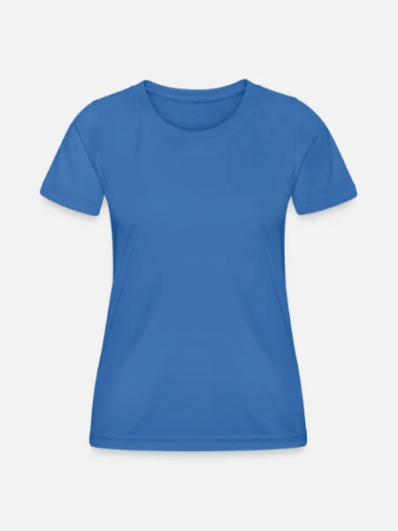 Women's Functional T-Shirt - royal blue - Front