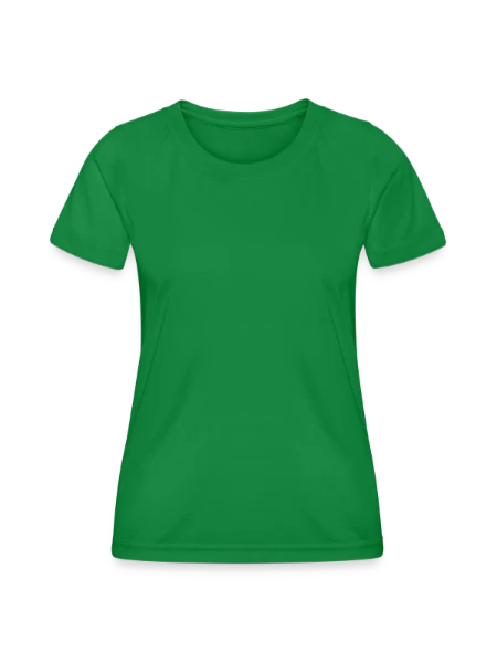 Frauen Funktions-T-Shirt - Kelly Green - Vorne
