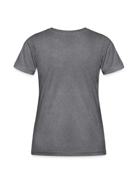 Women's Functional T-Shirt - dark melange  - Back